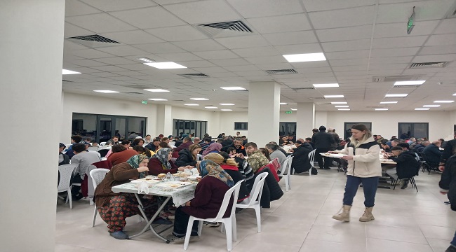 HAYIRSEVER AİLELERDEN İFTAR YEMEĞİ