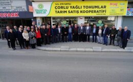Başkan Yüksel’den Çorlu Yağlı Tohumlar Kooperatifi ve Çorlu Ziraat Odasına ziyaret