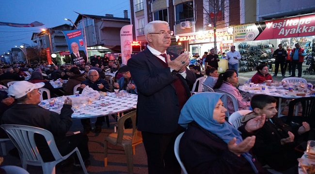 Sevgi Sofrası Yeşiltepe’de kuruldu