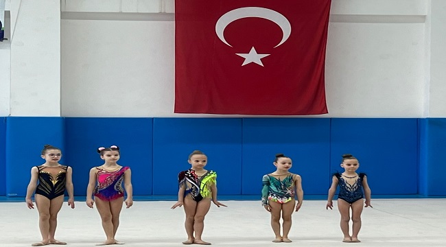 Ritmik Cimnastik İl Birinciliği Müsabakaları Ergene İlçesinde Gerçekleşti