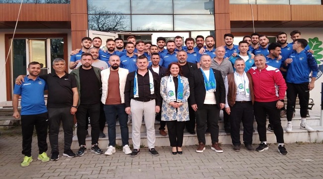 MÜGE BAŞKAN DAN ERGENE VELİMEŞESPORA TAM DESTEK