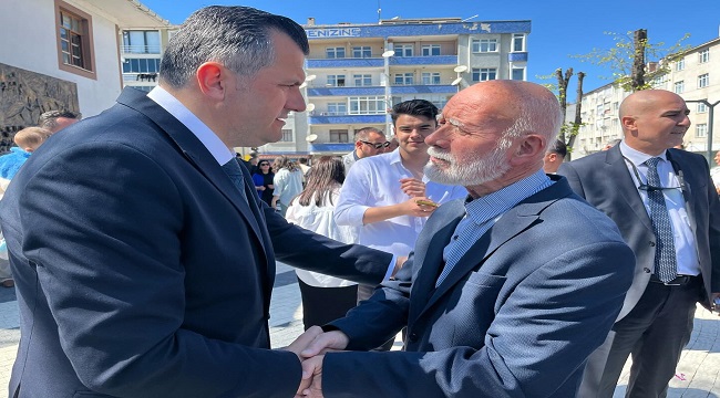 BAŞKAN TAŞYASAN HALKLA BAYRAMLAŞTI