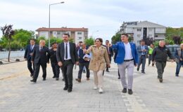 BAŞKAN YÜCEER, ŞARKÖY’DE İNCELEMELERDE BULUNDU