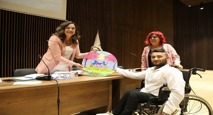 BAŞKAN YÜCEER ÖZEL GEREKSİNİMLİ BİREYLERİN TEMSİLCİLERİYLE BİR ARAYA GELDİ