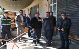 Başkan Volkan Nallar atölyelerde yapılan faaliyetleri yerinde inceledi