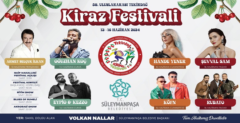 Kiraz Festivali görsel