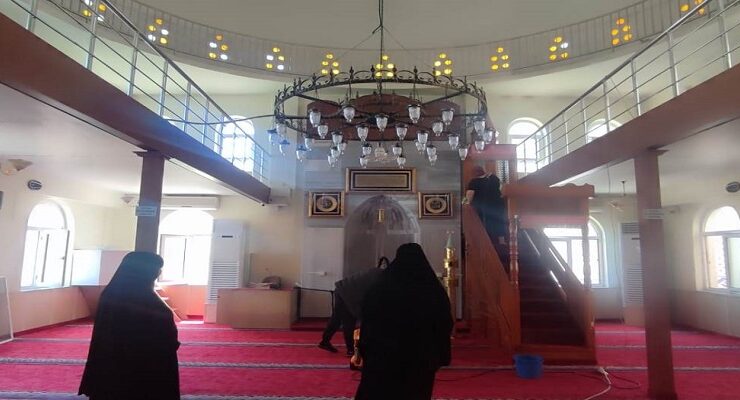 Süleymanpaşa Belediyesi Bayram Öncesi Camilerde Temizlik Çalışması Başlattı