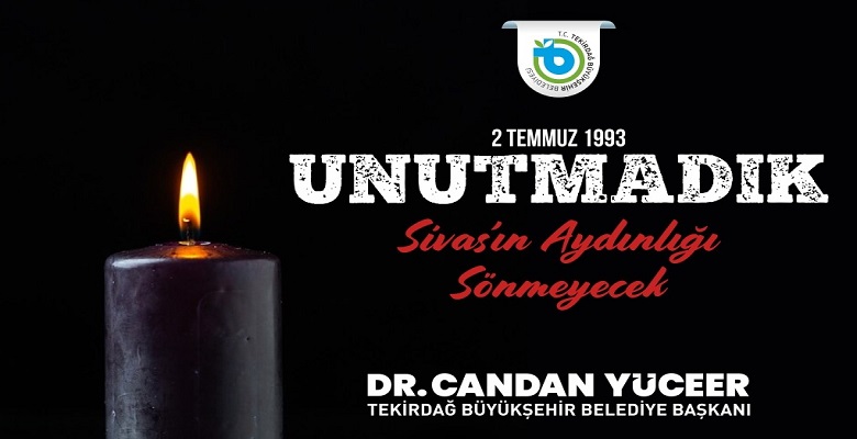 BAŞKAN DR. YÜCEER “SİVAS’IN AYDINLIĞI SÖNMEYECEK”