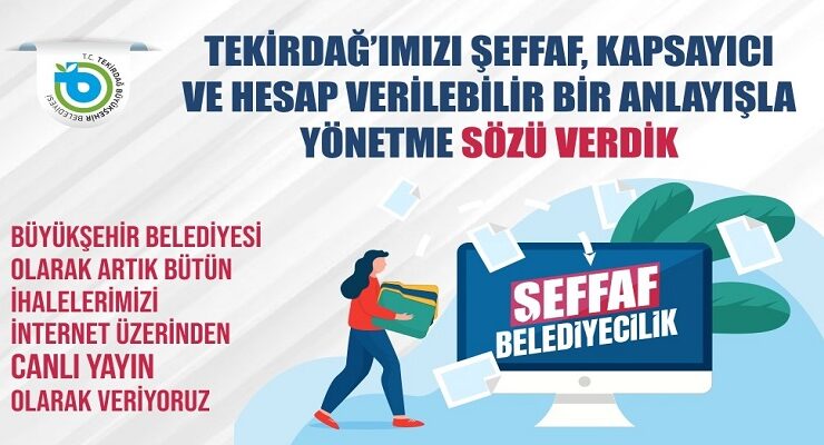 BÜYÜKŞEHİR’DEN ŞEFFAFLIK ADIMI: İHALELER ARTIK CANLI YAYINLANACAK