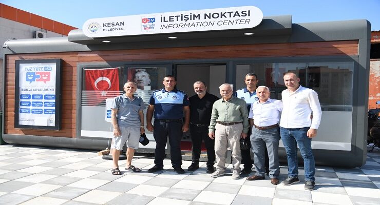 Keşan Belediyesi Hizmet Noktası Yeni Mahalle’de Faaliyete Başladı