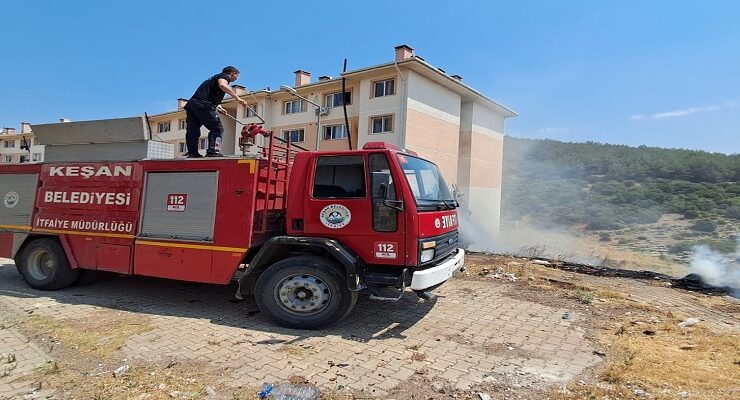 İTFAİYE MÜDÜRLÜĞÜ, 2024 YILININ İLK 6 AYINDA 834 ACİL OLAYA MÜDAHALE ETTİ