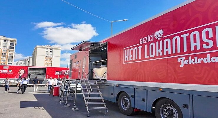 GEZİCİ KENT LOKANTASI’NIN İLK DURAĞI ÇORLU