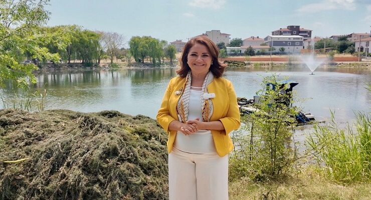 Ergene Belediyesi’nden Marmaracık Göleti’nde Büyük Temizlik ve Yenileme Çalışmaları