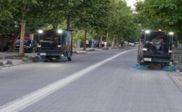 ERGENE BELEDİYESİ’NİN TEMİZLİK VE İLAÇLAMA ÇALIŞMALARI SÜRÜYOR