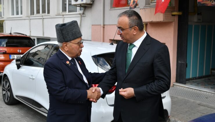 Vali Soytürk 19 Eylül Gaziler Günü Münasebetiyle Gazi Derneklerini Ziyaret Etti