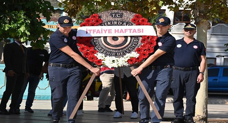 BÜYÜKŞEHİR İTFAİYESİ’NDEN COŞKULU KUTLAMA