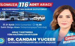BÜYÜKŞEHİR YENİ ARAÇLARINI VE HİZMETLERİNİ TANITIYOR