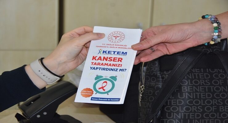 BÜYÜKŞEHİR’DEN KANSERDE ERKEN TANI FARKINDALIĞI
