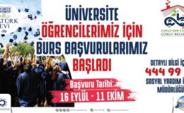 Yükseköğrenim Burs Yardımı Başvuruları Başladı