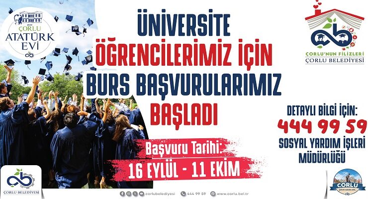 Yükseköğrenim Burs Yardımı Başvuruları Başladı
