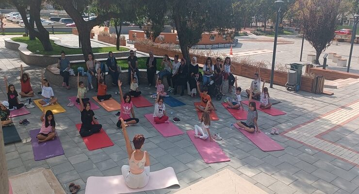 Çocuklar Yoga ile Keşan Kent Müzesi’nde Nefes Aldı