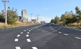 HAYRİ MUMCUOĞLU CADDESİ’NDE ASFALTLAMA ÇALIŞMALARI TAMAMLANDI