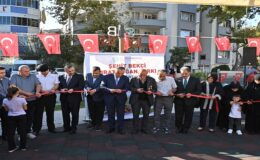 Şehit Bekçi Fırat Doğan Parkı törenle açıldı