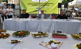 BAĞBOZUMU ŞENLİĞİ YAPRAK SARMASI YARIŞMASI İLE SONA ERDİ