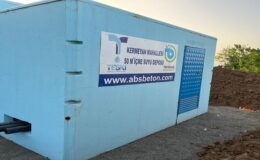 TESKİ PREFABRİK BETONARME DEPOLARLA İÇME SUYU TEMİN ÇALIŞMALARINA HIZ VERDİ