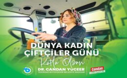 BAŞKAN DR. CANDAN YÜCEER’İN 15 EKİM DÜNYA KADIN ÇİFTÇİLER GÜNÜ MESAJI