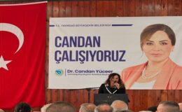 CANDAN BAŞKAN ÇUKURYURT DÜĞÜN SALONU AÇILIŞINDA YÜREKLERE SESLENDİ