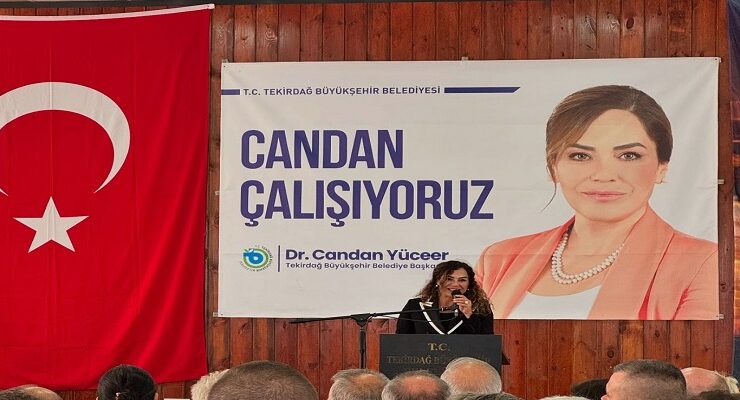 CANDAN BAŞKAN ÇUKURYURT DÜĞÜN SALONU AÇILIŞINDA YÜREKLERE SESLENDİ