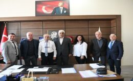 TÜM BEL-SEN Genel Başkanı Bozkurt, Başkan Özcan’ı ziyaret etti