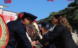KURULUŞUN 101. YILININ KUTLAMALARI ÇELENK SUNMA TÖRENİ İLE BAŞLADI