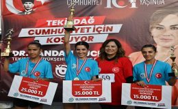 TEKİRDAĞ CUMHURİYET İÇİN KOŞTU