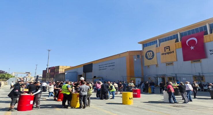 ASYAPORT’TA GELENEKSEL BALIK ZİYAFETİ YAPILDI