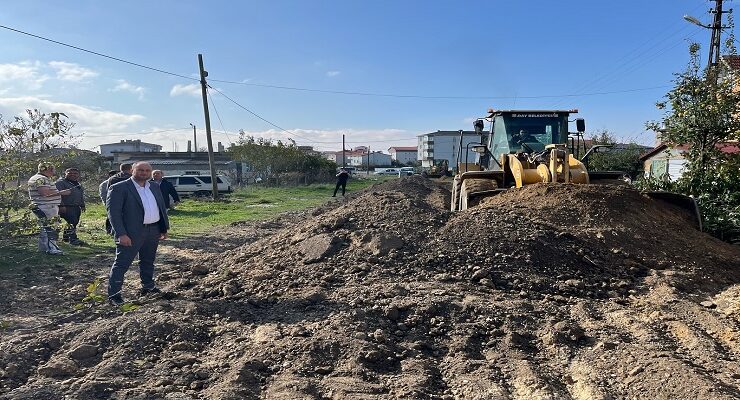 YUNUS EMRE CADDESİ’NDE YOL ÇALIŞMASI BAŞLADI