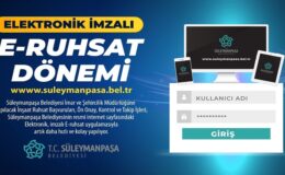 Süleymanpaşa Belediyesinde E-Ruhsat Dönemi Başlıyor