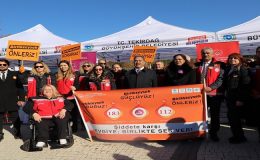 TEKİRDAĞ, KADINA YÖNELİK ŞİDDETE KARŞI BİRLİKTE SES VERDİ