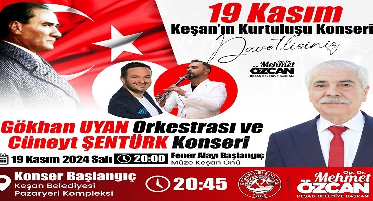 Keşan’ın Kurtuluşu 102. Yıldönümünde Dolu Dolu Programla Kutlanacak