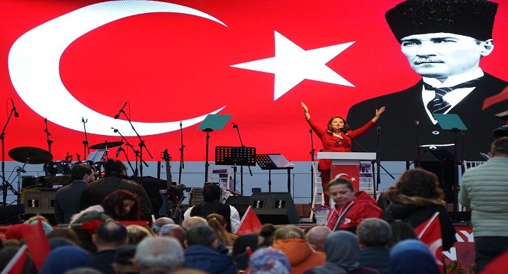 MÜGE BAŞKAN’DAN TARİHE GEÇECEK CUMHURİYET BAYRAMI KONUŞMASI