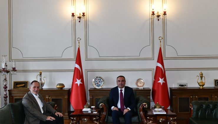 İskenderun Eski Belediye Başkanı Vali Soytürk’ü Ziyaret Etti