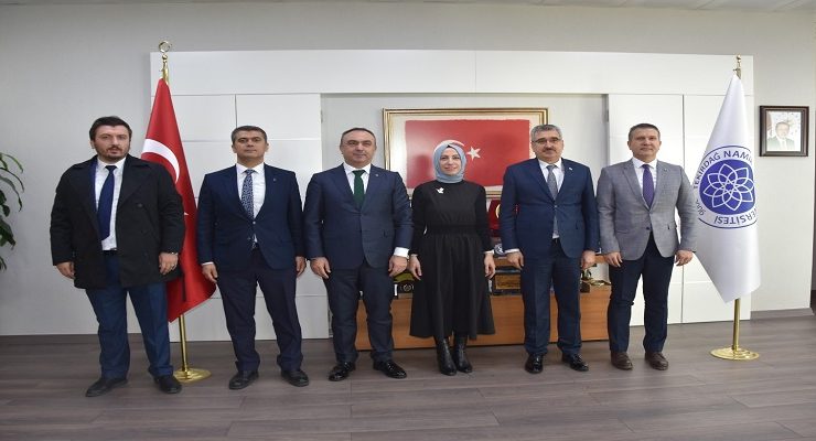 TEKİRDAĞ NAMIK KEMAL ÜNİVERSİTESİNE ZİYARET