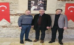 Kırklareli TSO Başkanları Soner Ilık ile İsmail Hakkı Özsan, Başkan Ali Dermenci’yi Ağırladı