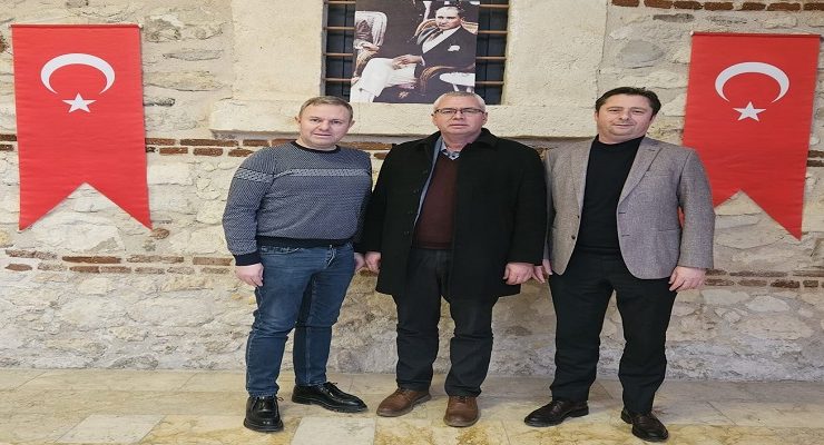 Kırklareli TSO Başkanları Soner Ilık ile İsmail Hakkı Özsan, Başkan Ali Dermenci’yi Ağırladı