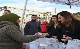 CANDAN BAŞKAN REGAİP KANDİLİ’NDE YURTTAŞLARLA BİR ARADAYDI