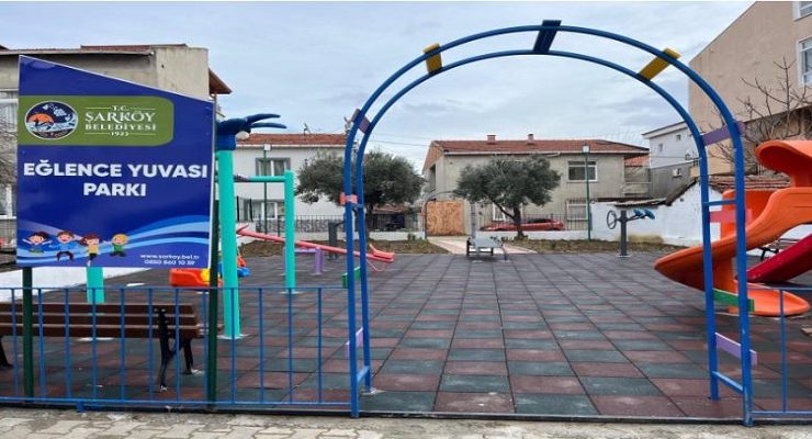 Eğlence Yuvası Parkı Yeni Görünümüne Kavuştu