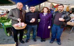 ERGENE BELEDİYE BAŞKANI MÜGE YILDIZ TOPAK HEMŞEHRİLERİNİN MİRAÇ KANDİLİNİ KUTLADI