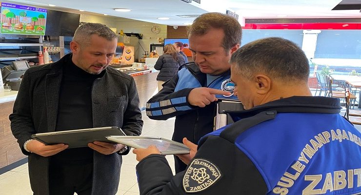 Zabıta ekipleri Değirmenaltı Mahallesinde denetim yaptı
