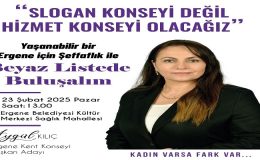 Ergene Kent Konseyi Başkan Adayı Aygül Kılıç’tan Güçlü Sloganlar